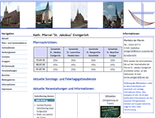 Tablet Screenshot of kirche-ennigerloh.de